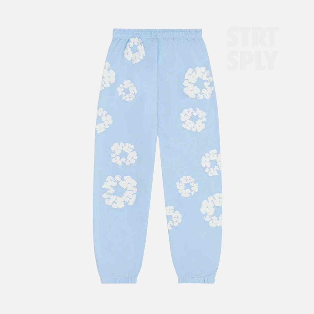 Denim Tears Cotton Wreath Sweatpant - Powder Blue
