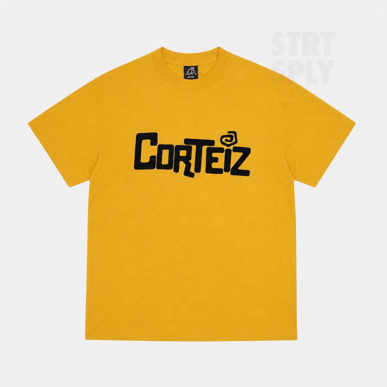 Corteiz RTW Squiggly T-Shirt - Yellow