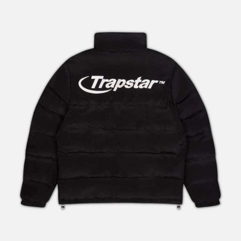 Trapstar Hyperdrive 2.0 Puffer Jacket - Black / White