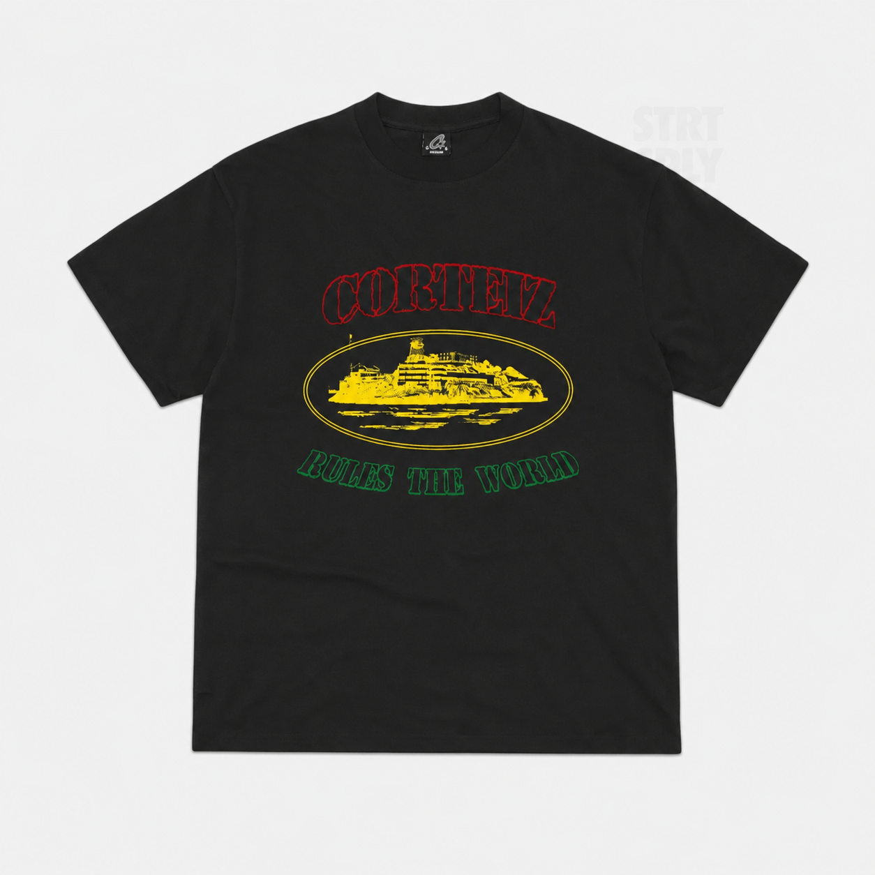 Corteiz RTW OG Alcatraz Carni T-Shirt - Black