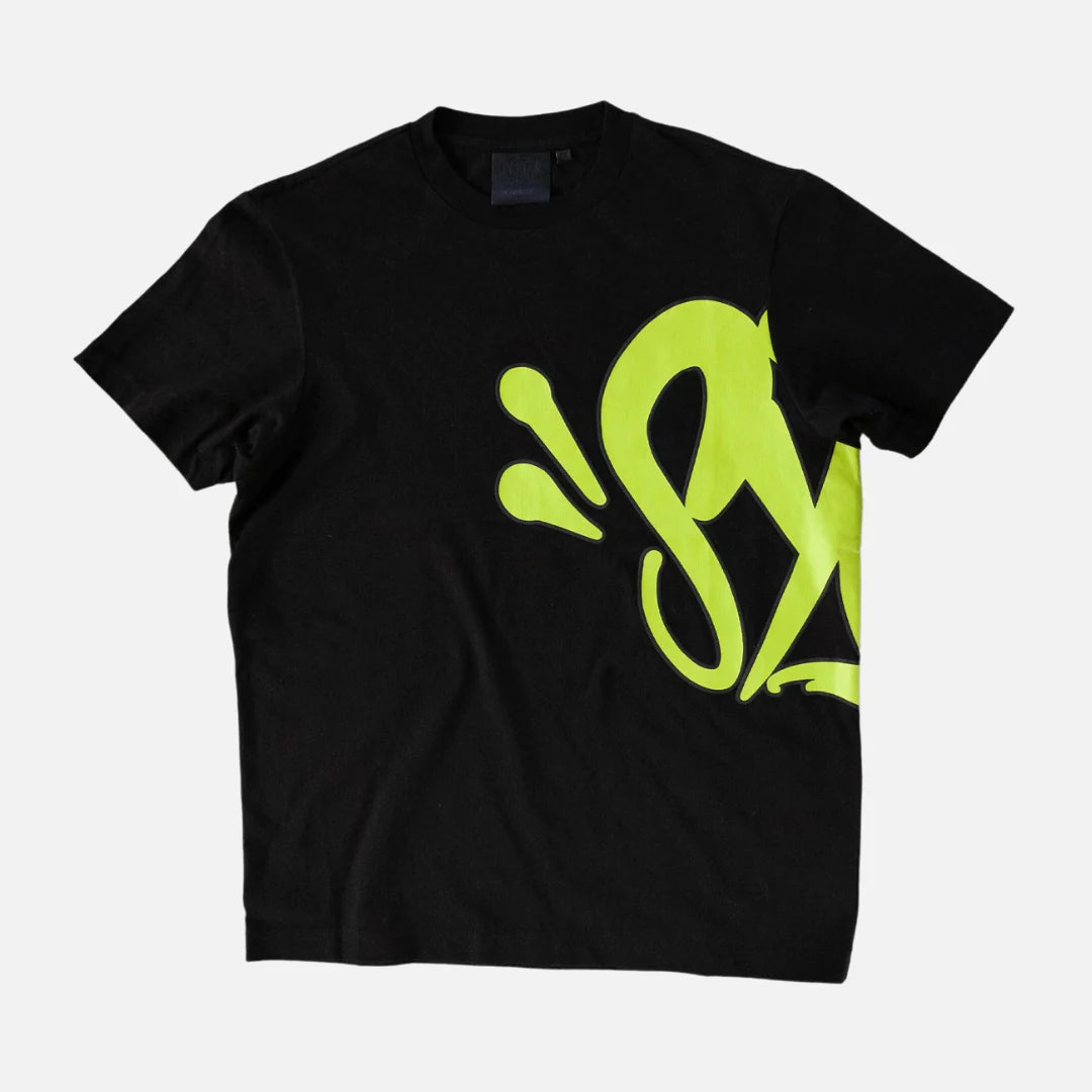 Syna World Logo OG T-Shirt - Black / Green