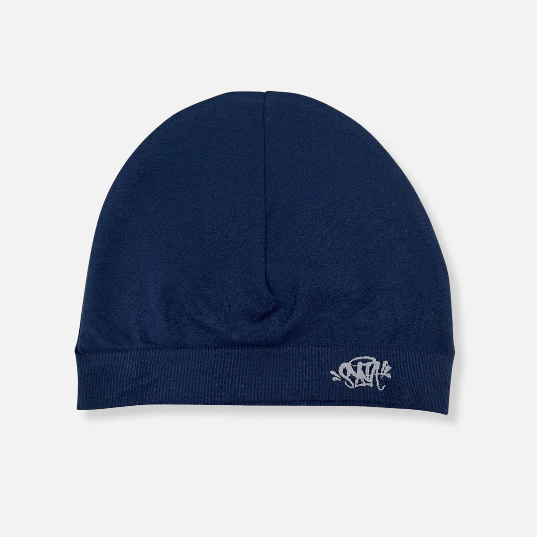 帽子 Syna World SYNA BIG LOGO SKULL - BLUE Syna World Logo Skull Hat - Navy / White