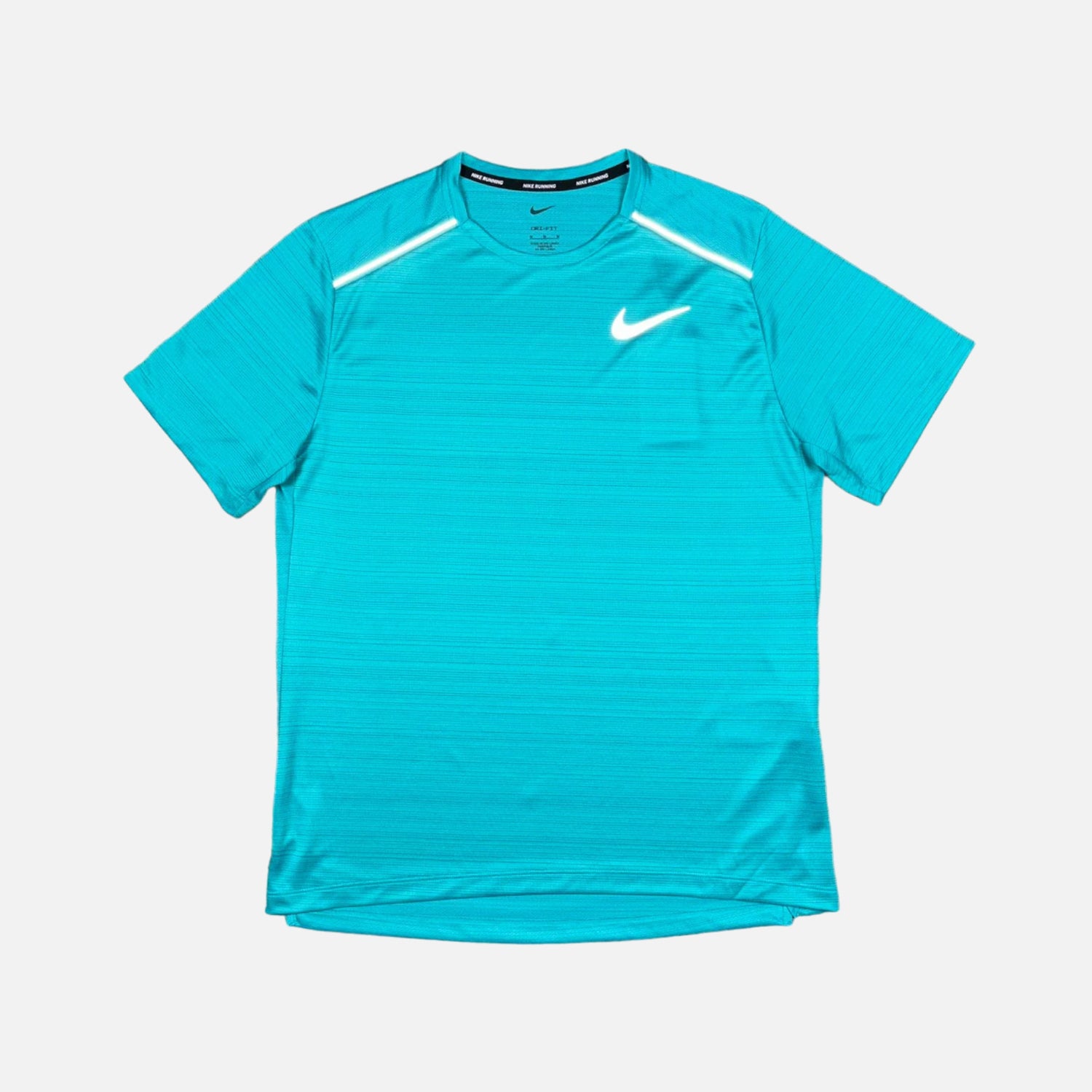 Nike Dri-Fit Miler 1.0 T-Shirt - Aqua Blue