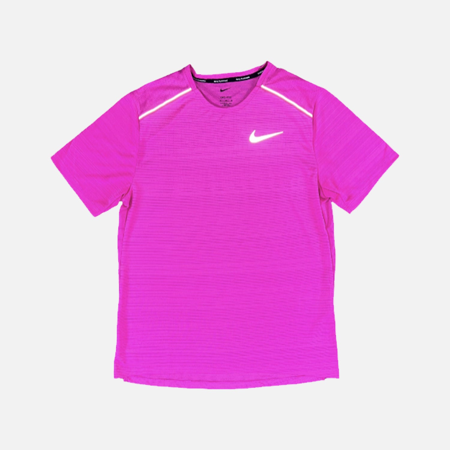 Nike Dri-Fit Miler 1.0 T-Shirt - Vibrant Pink