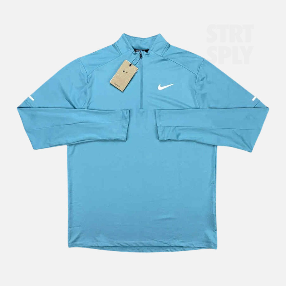 Nike Element 1/2 Zip Midlayer - Denim Turqoiuse