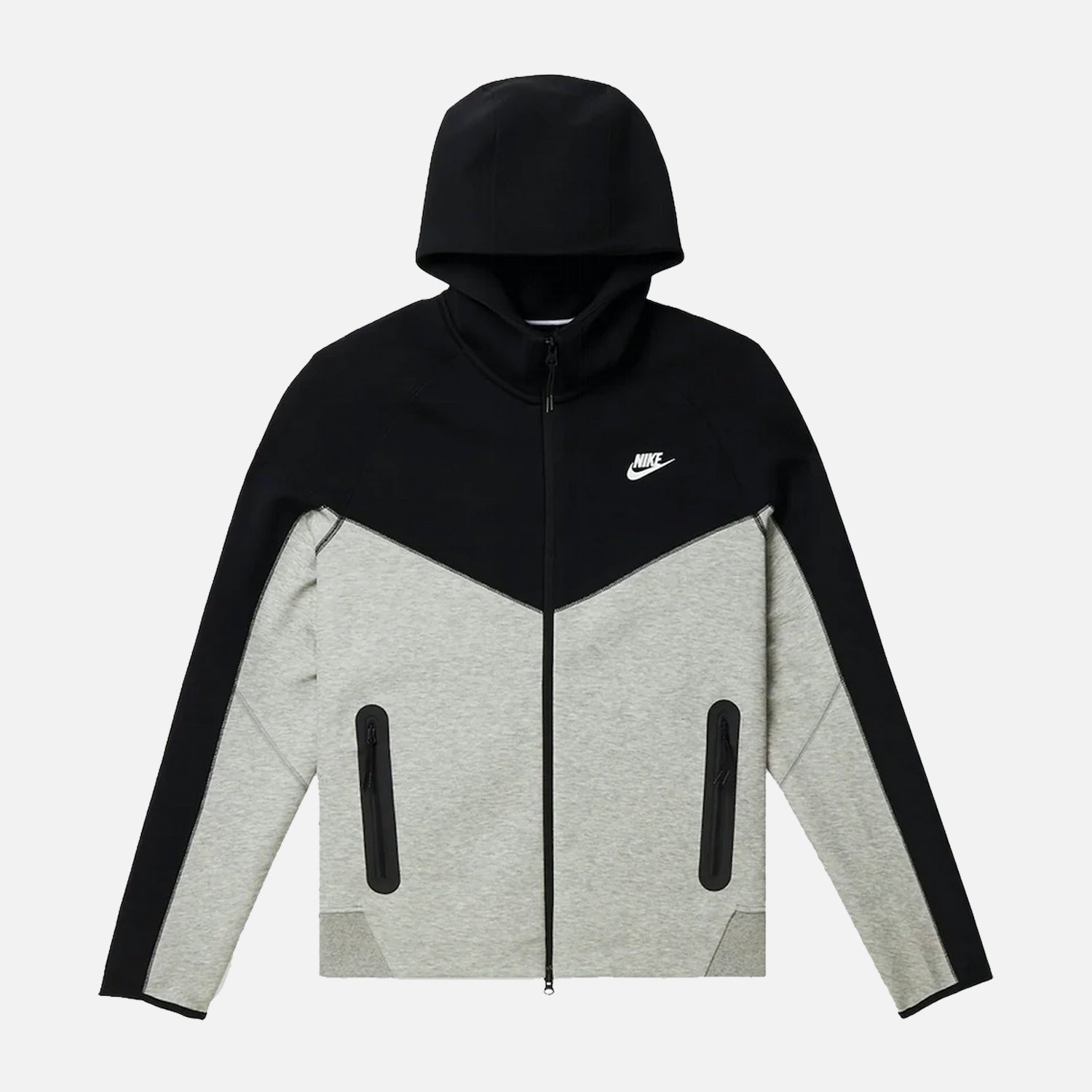 Nike Sportswear Tech Fleece Hoodie - Black/Grey/White