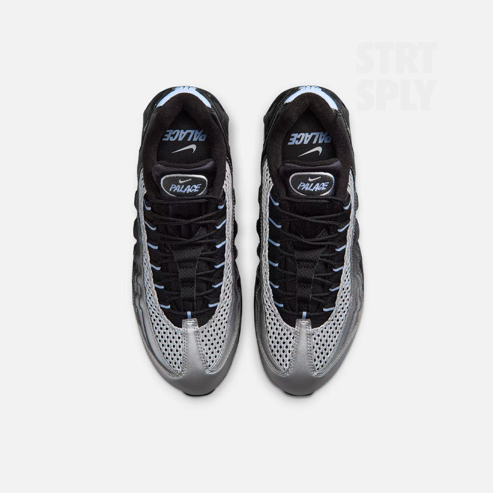 Nike x Palace Air Max 95 Big Bubble - Metallic Silver / Aluminium