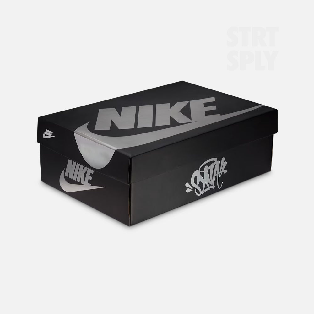 Nike x Syna Air Force 1 '07 - Black / White / Smoke Grey