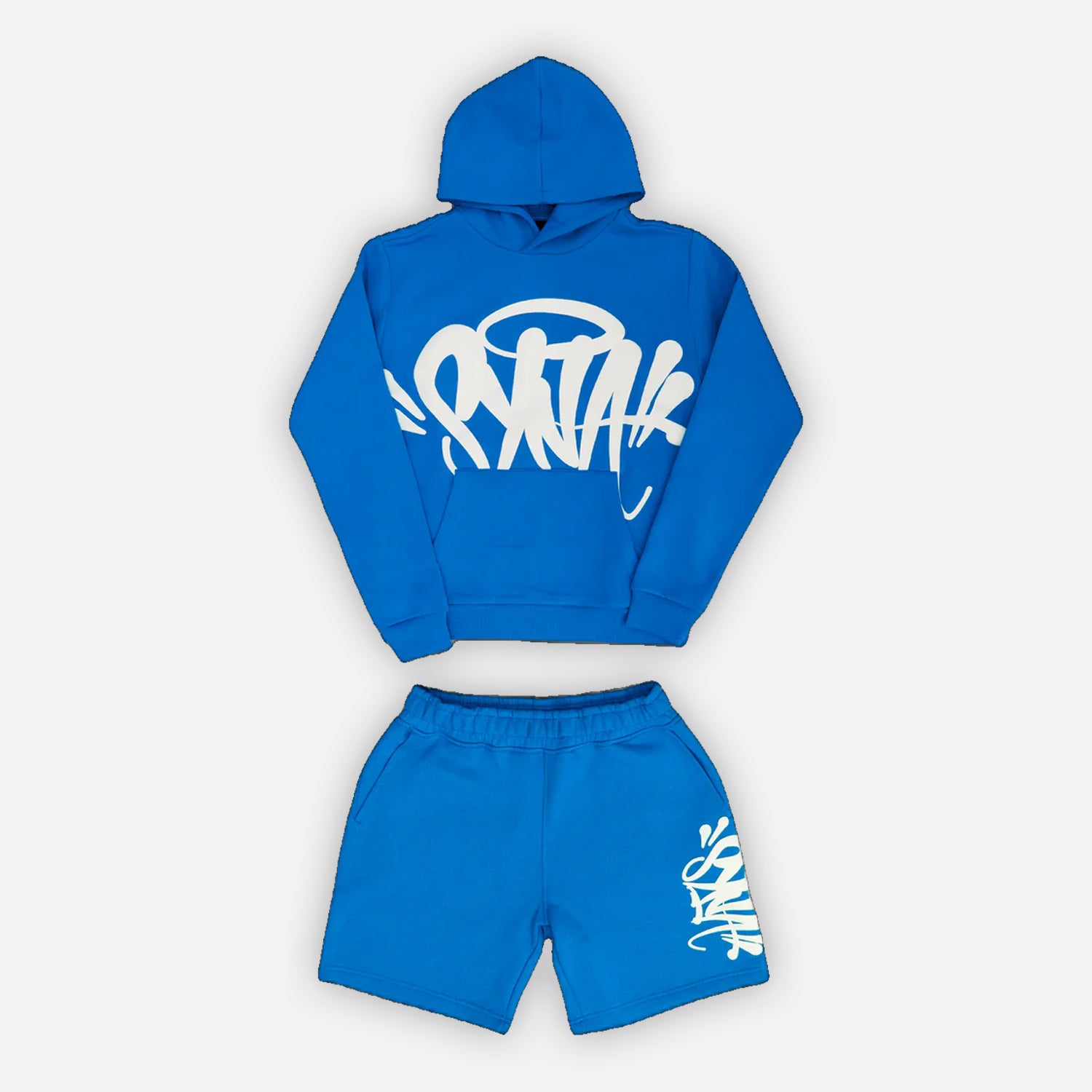 Syna World Team Hoodie + Short Twinset - Blue / White