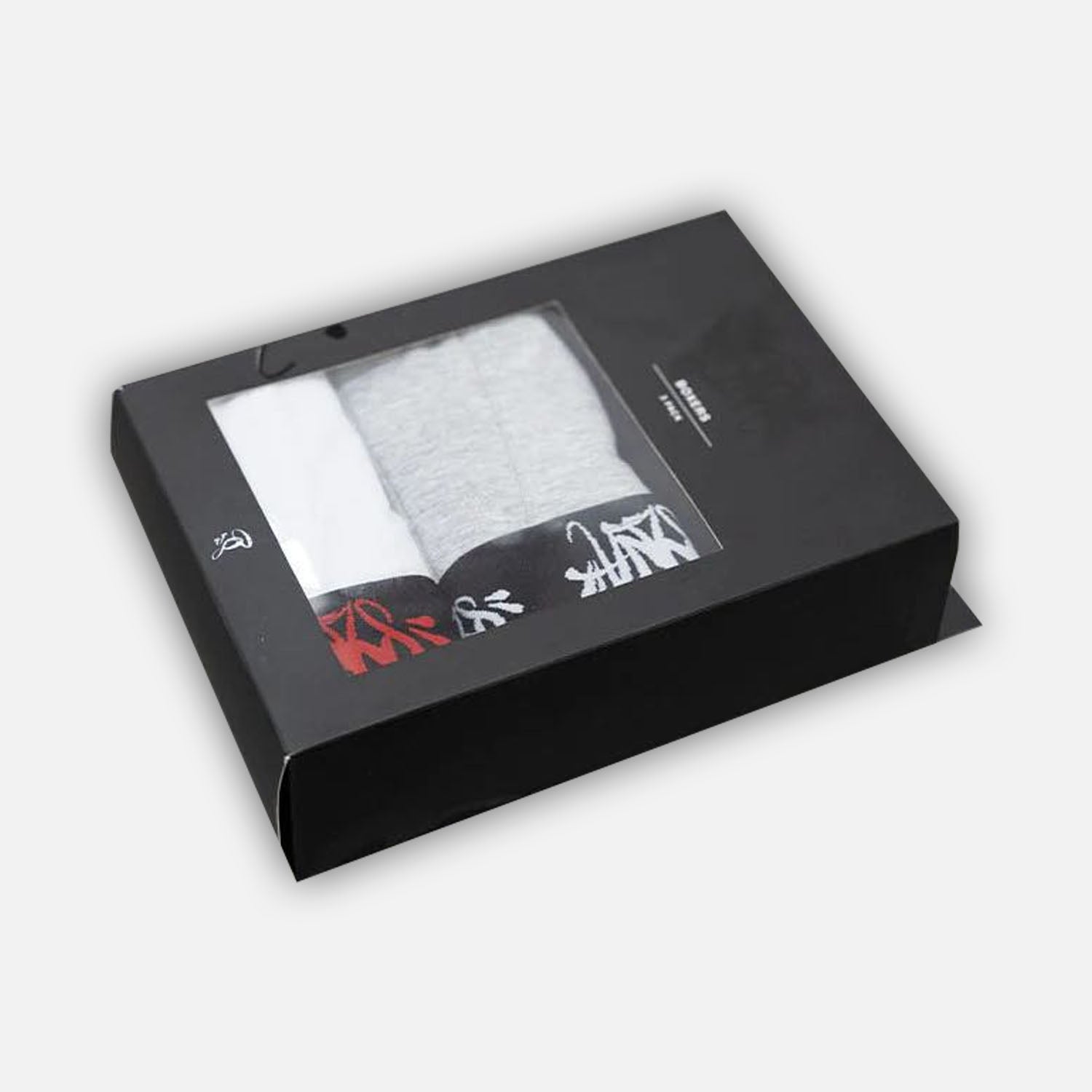 Syna World 3 Pack Boxer Briefs - Black / Grey / White
