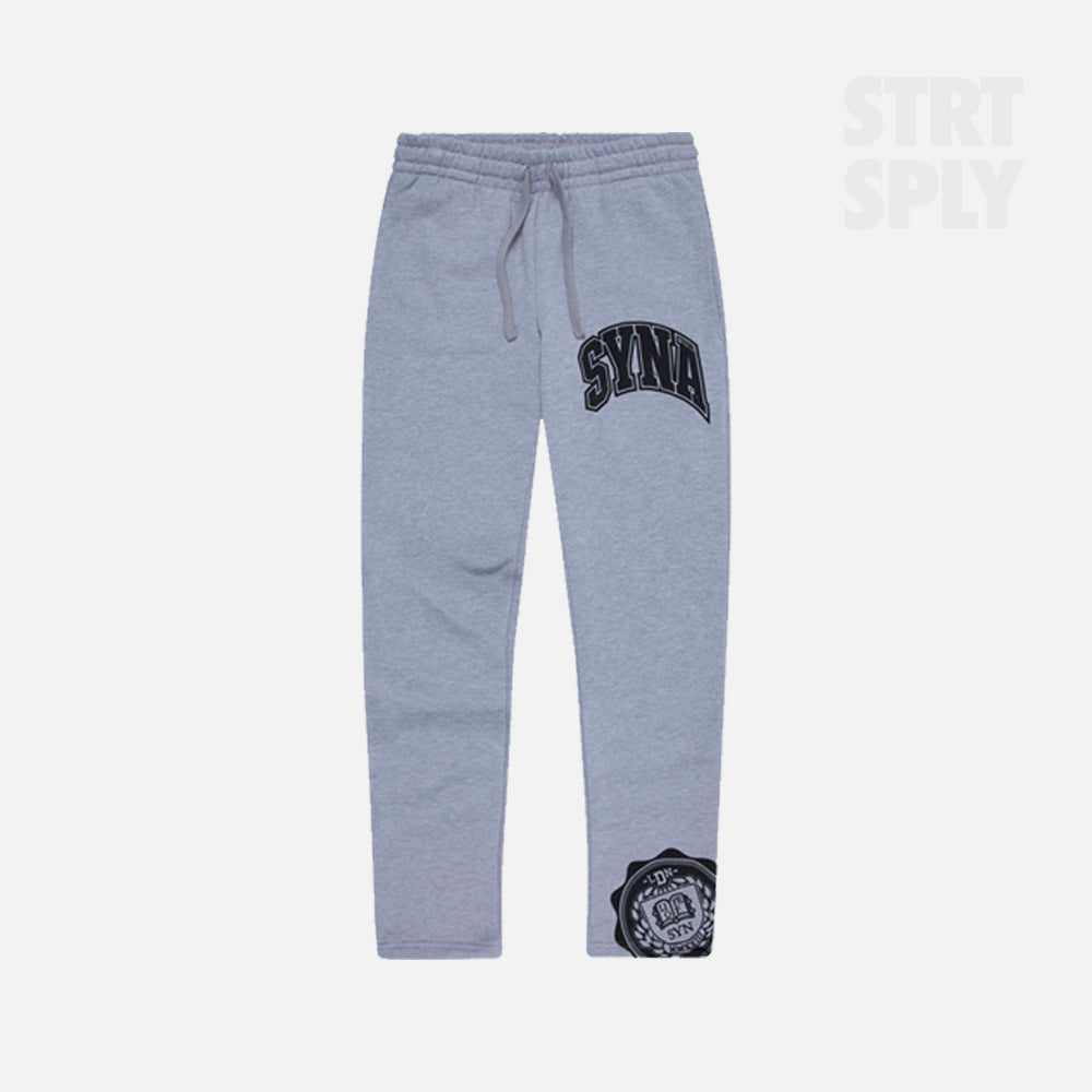 Syna World College Logo Tracksuit - Grey / Black