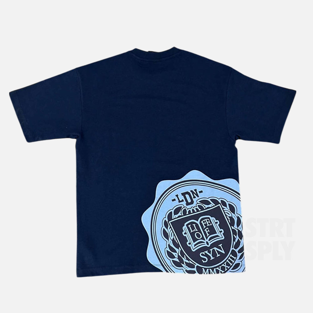 Syna World Crest T-Shirt - Blue