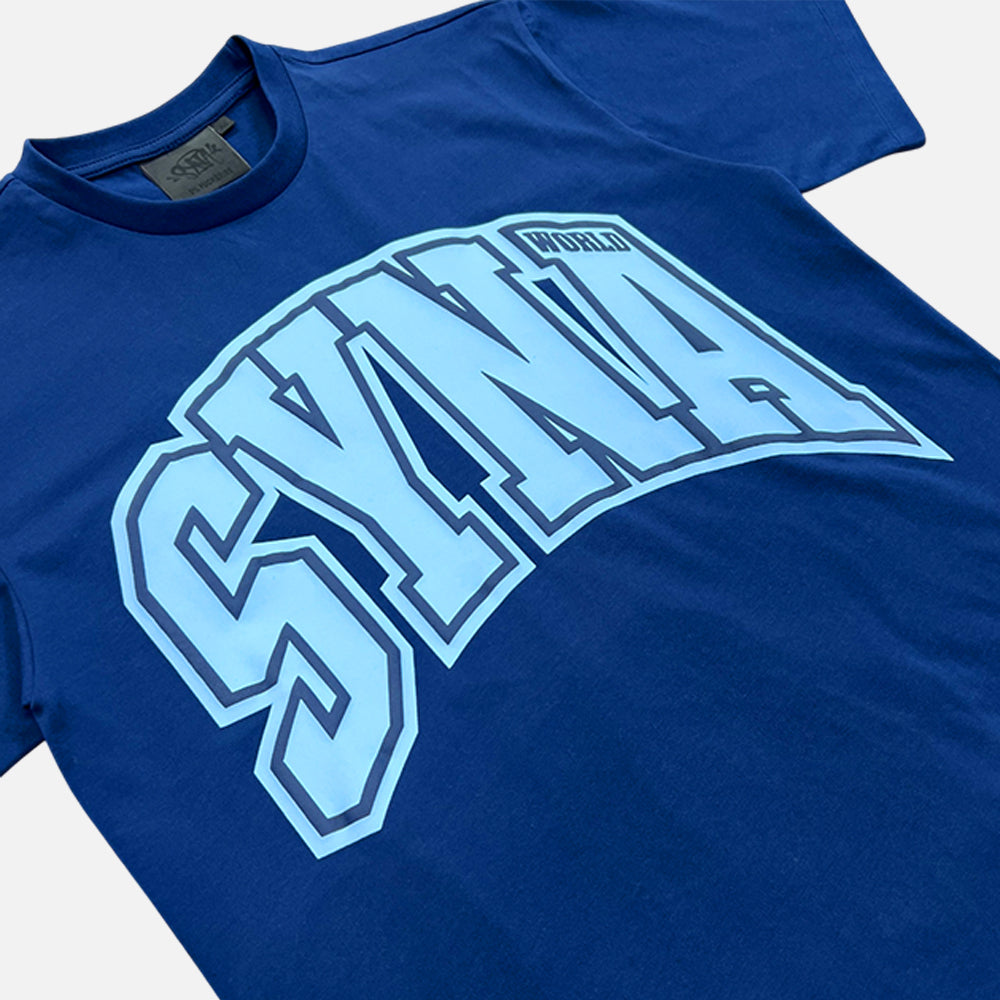 Syna World Crest T-Shirt - Blue