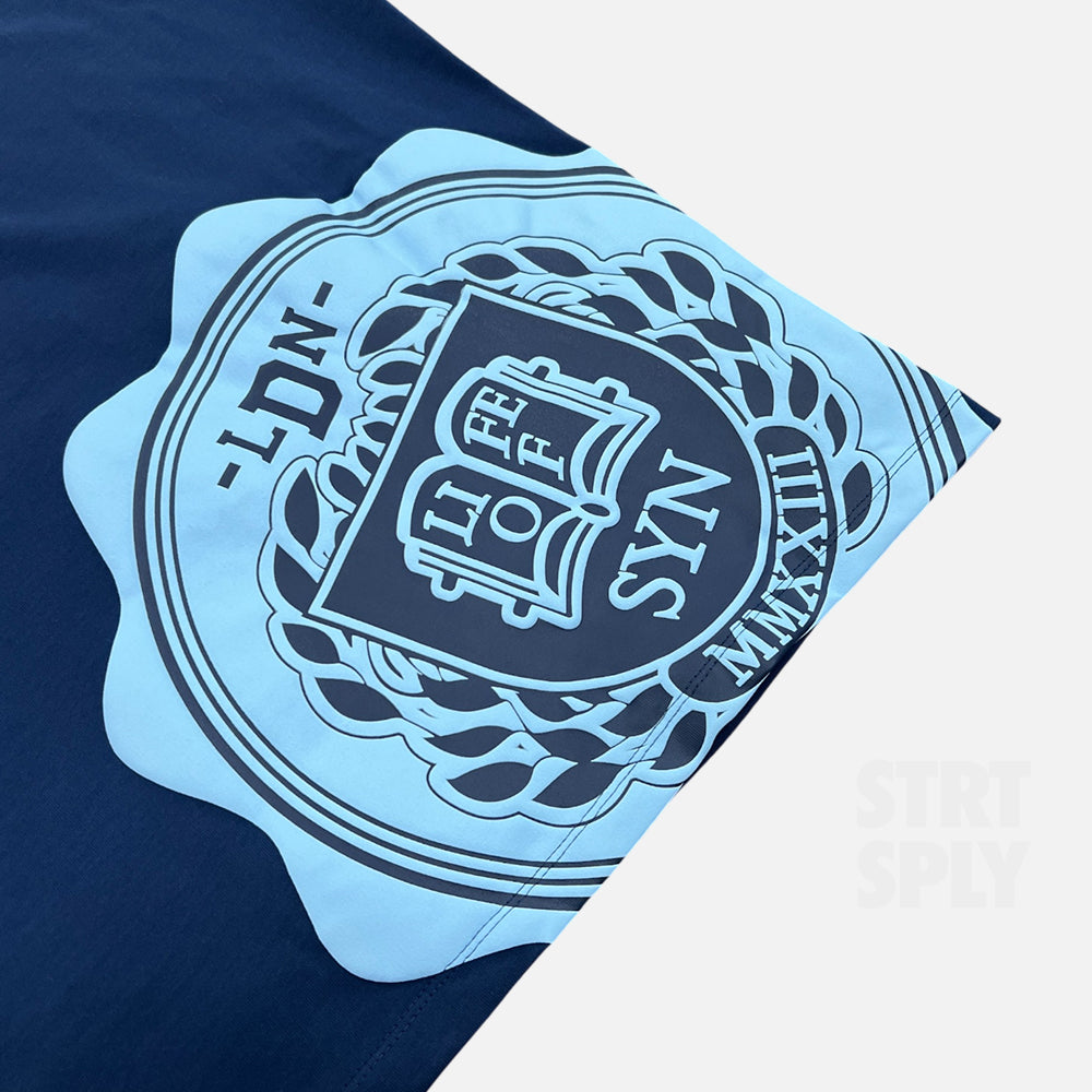 Syna World Crest T-Shirt - Blue