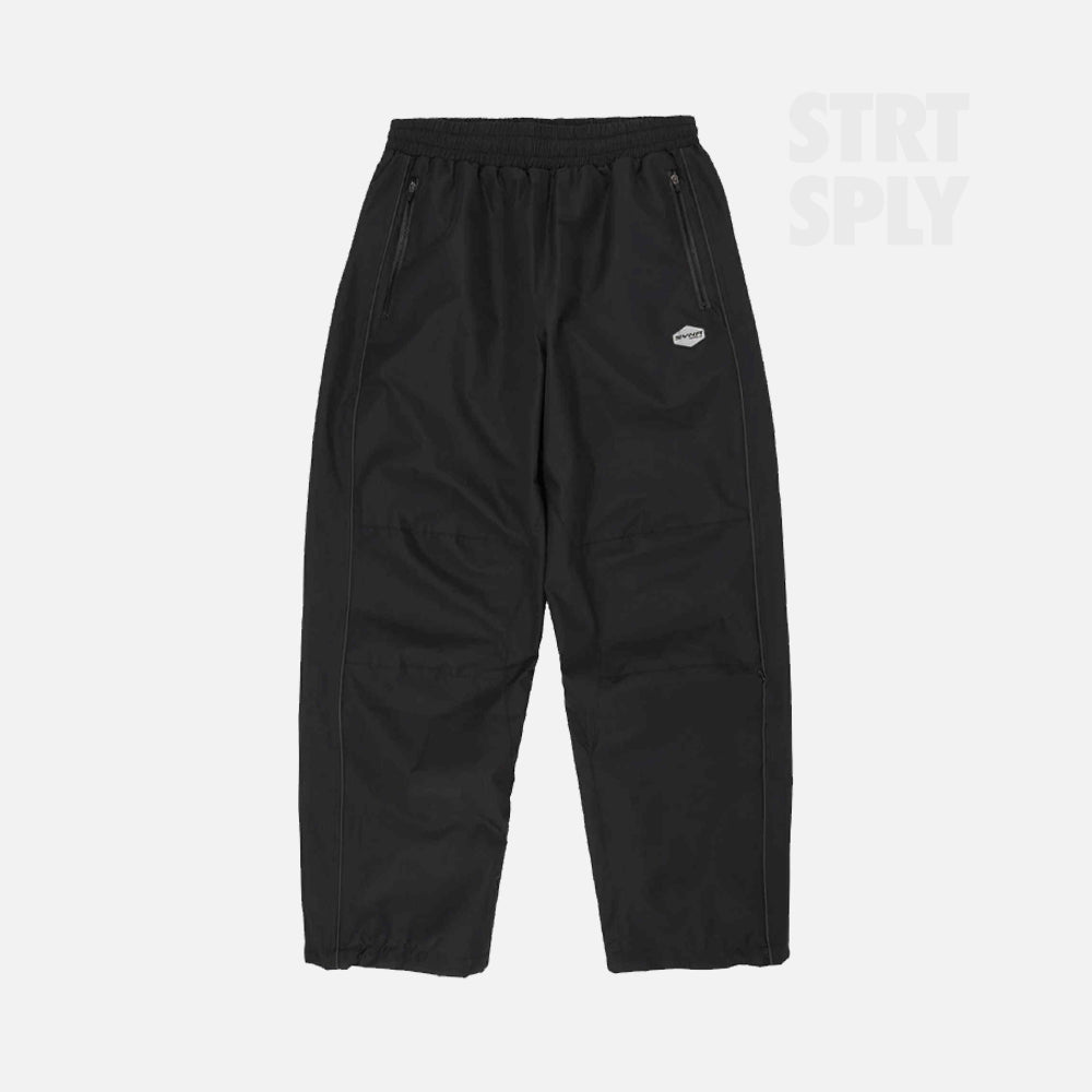 Syna World Micro Ripstop Track Pant - Black / Reflective