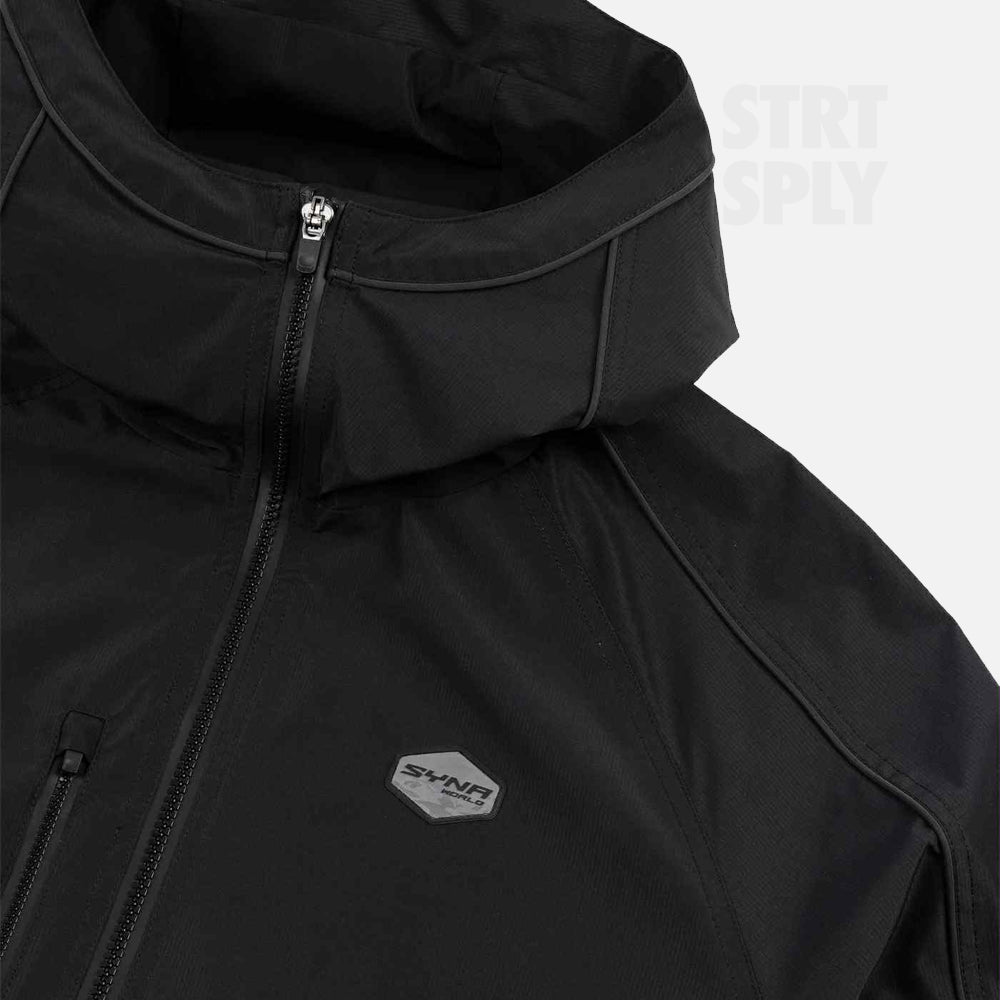 Syna World Micro Ripstop Windbreaker - Black / Reflective