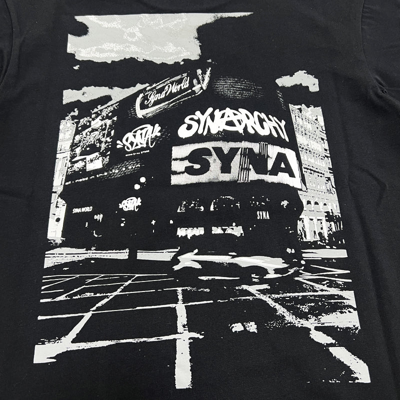 Syna World OG Logo Billboard T-Shirt - Black