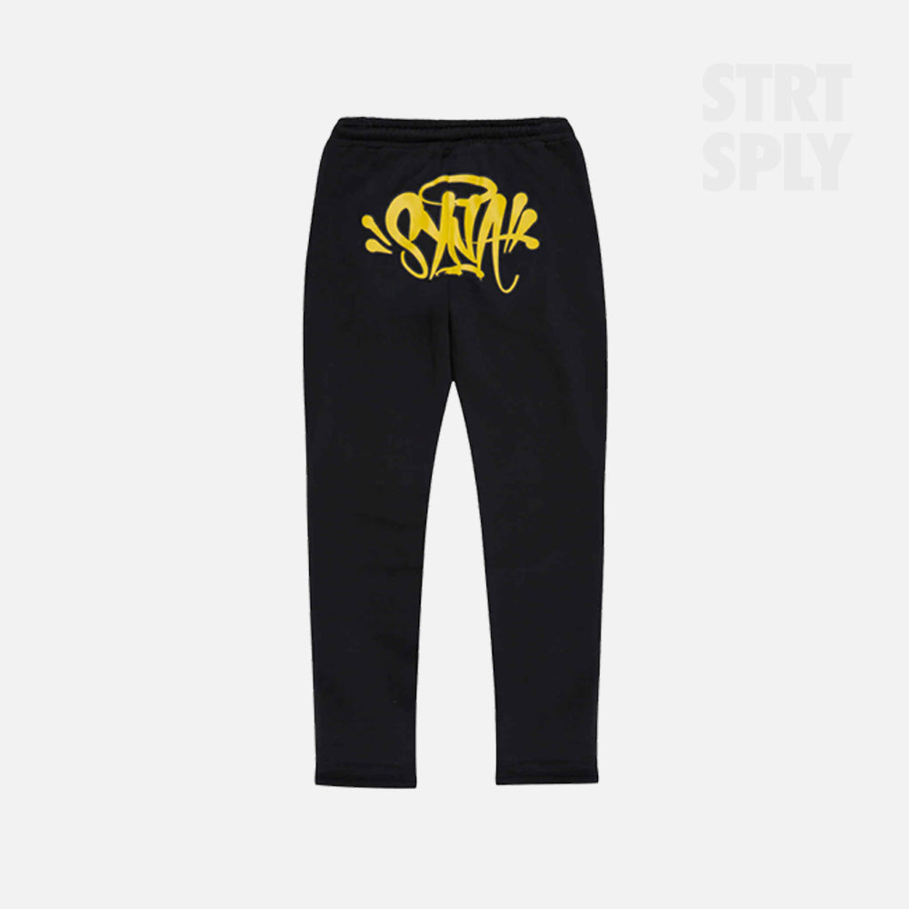 Syna World Logo Tracksuit - Black / Yellow