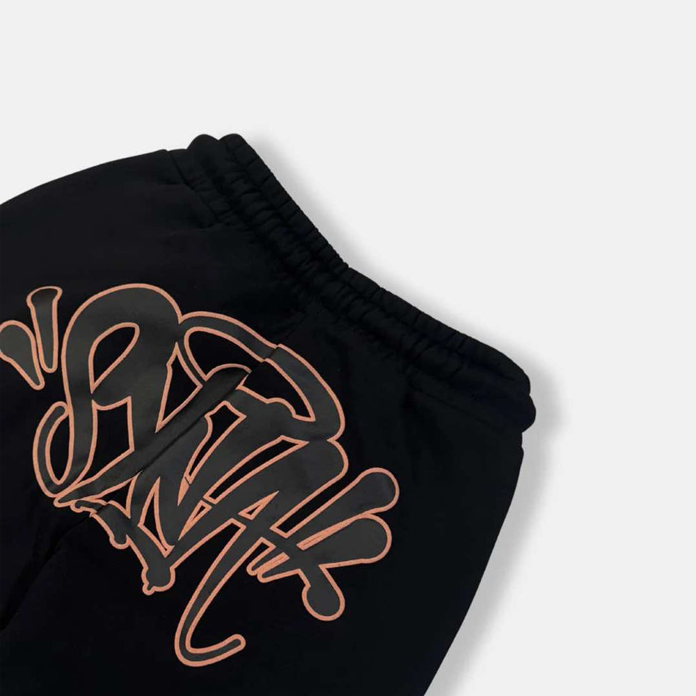 Syna World Logo Tracksuit - Black / Rose Gold