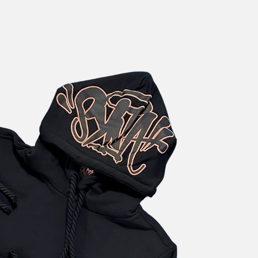 Syna World Logo Tracksuit - Black / Rose Gold