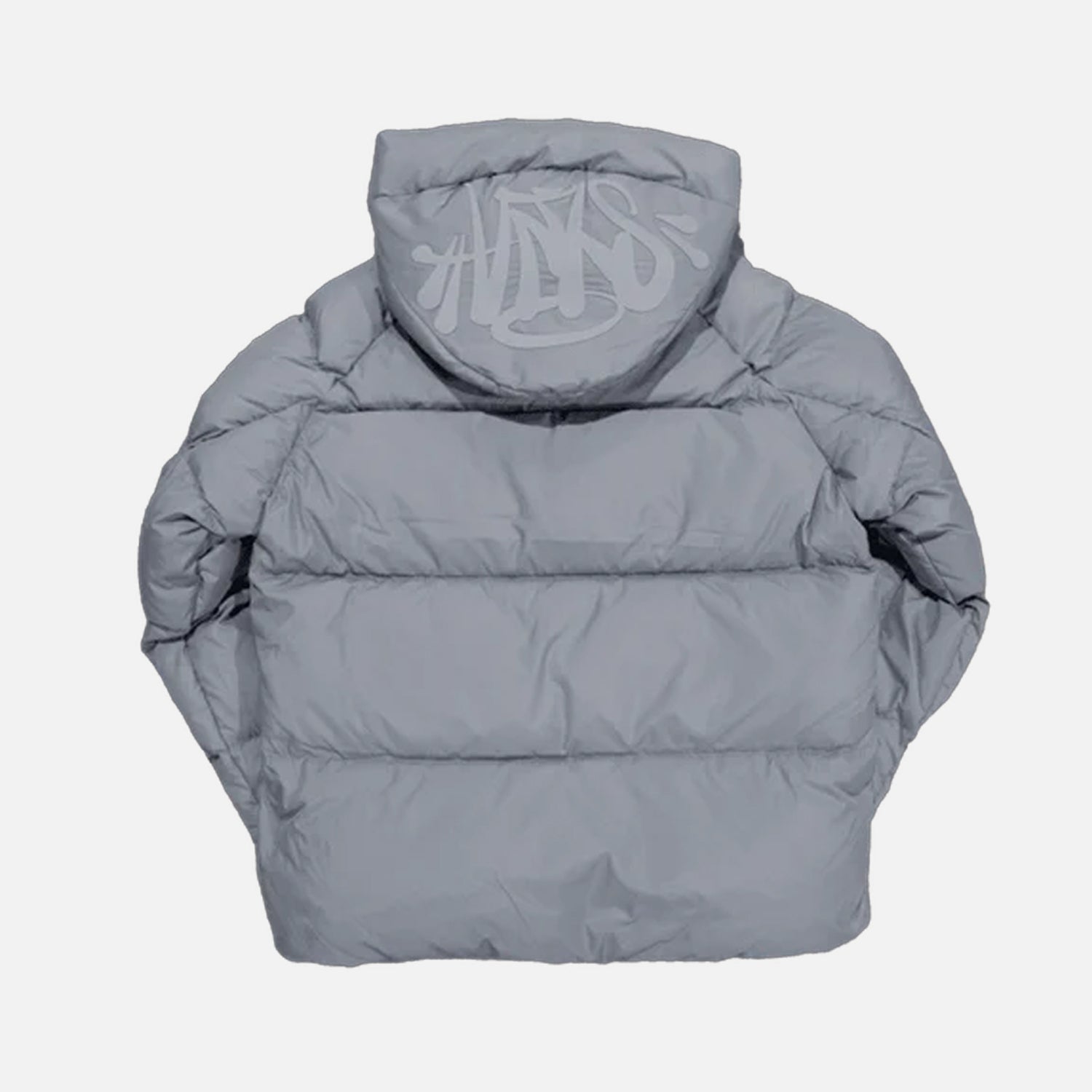 Syna World Logo Puffer Jacket -Grey