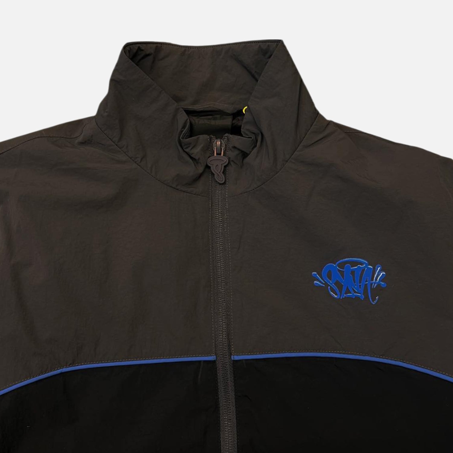 Syna World Logo Shell Tracksuit - Black / Grey / Blue