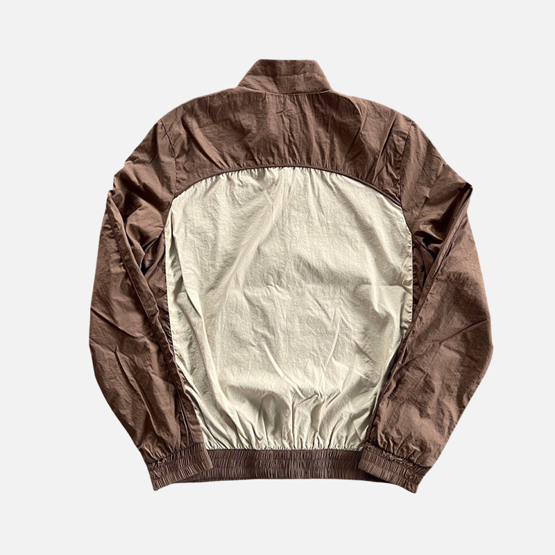 Syna World Logo Shell Tracksuit - Brown /Beige