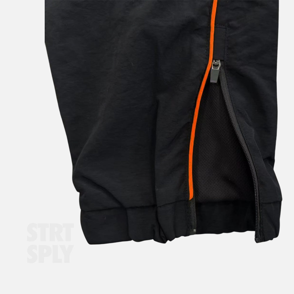 Syna World Logo Shell Tracksuit - Black / Orange