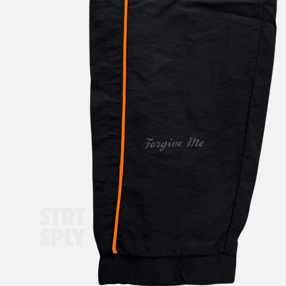 Syna World Logo Shell Tracksuit - Black / Orange