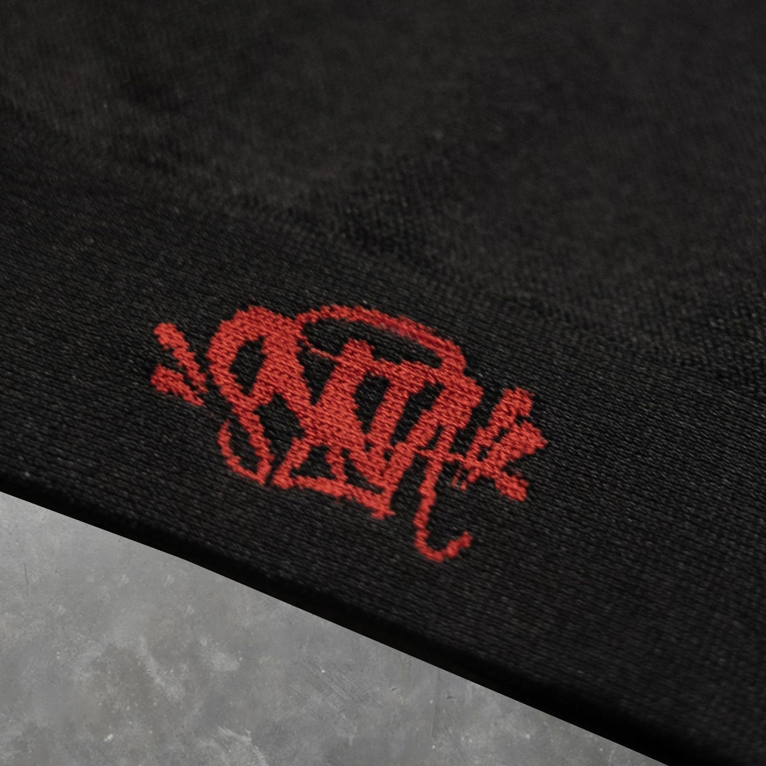 Syna World Logo Skull Hat - Black / Red