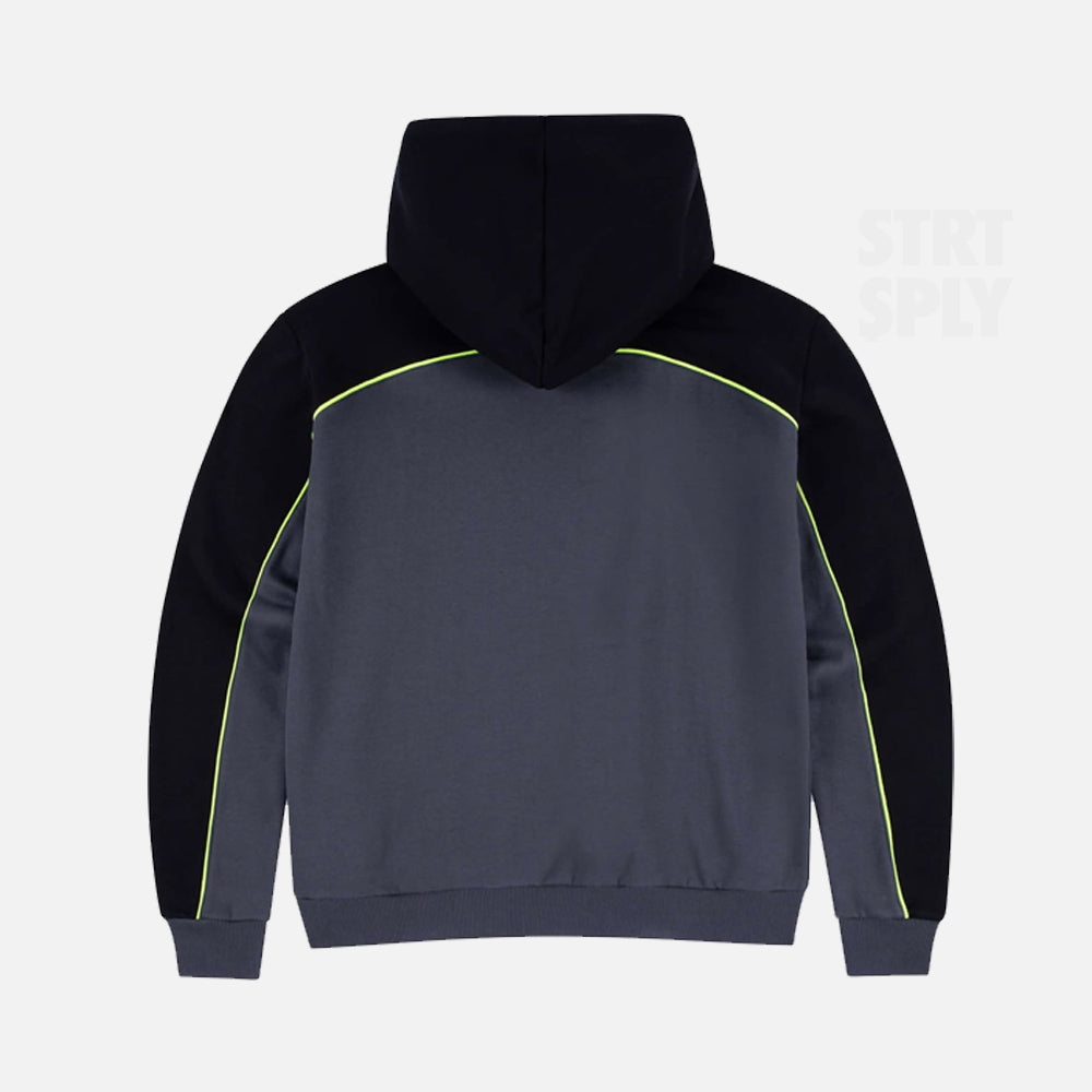 Syna World Team Hoodie - Black / Volt Green