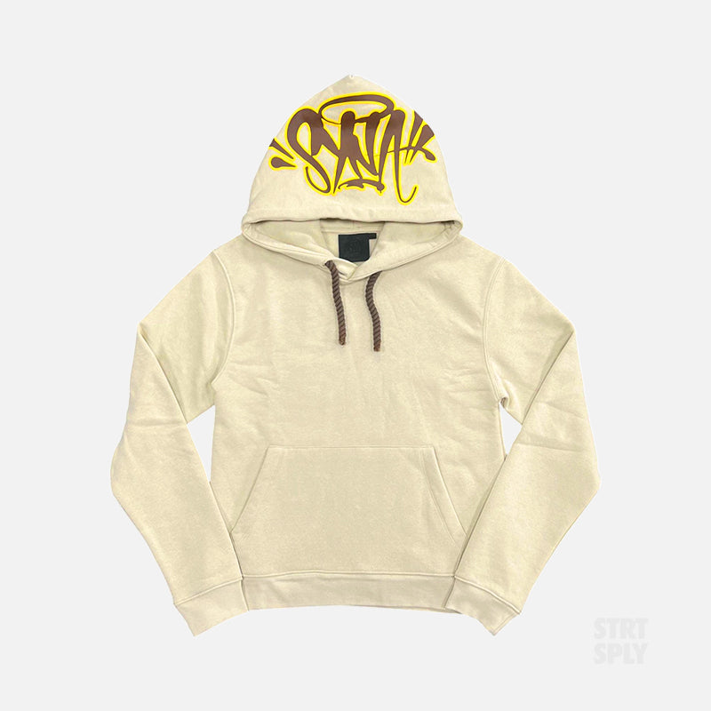 Syna World Logo Tracksuit - Beige / Brown