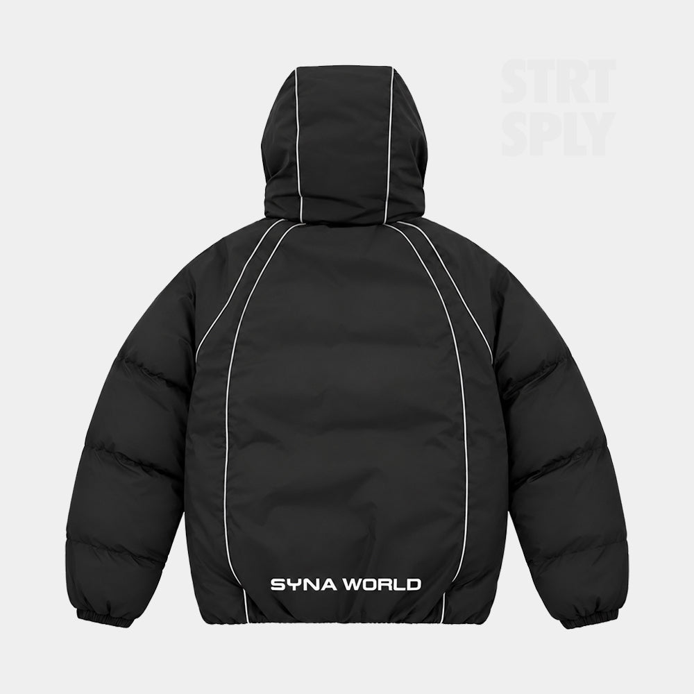 Syna World Vault Puffer Jacket - Black / Reflective