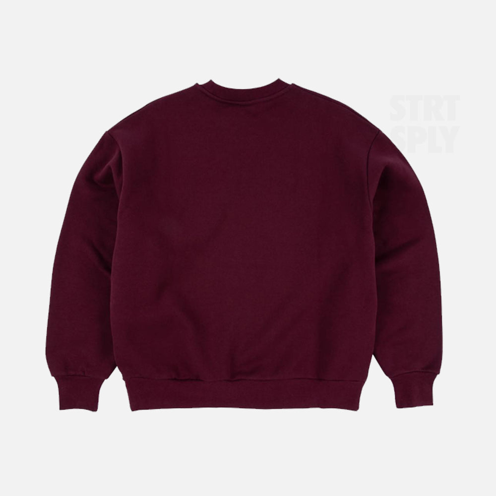 Syna World College Crew Sweater - Burgundy