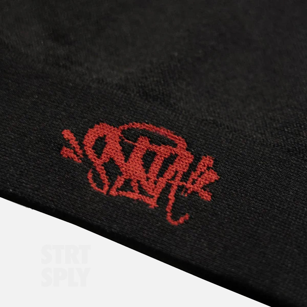 Syna World Logo Skull Hat - Black / Red