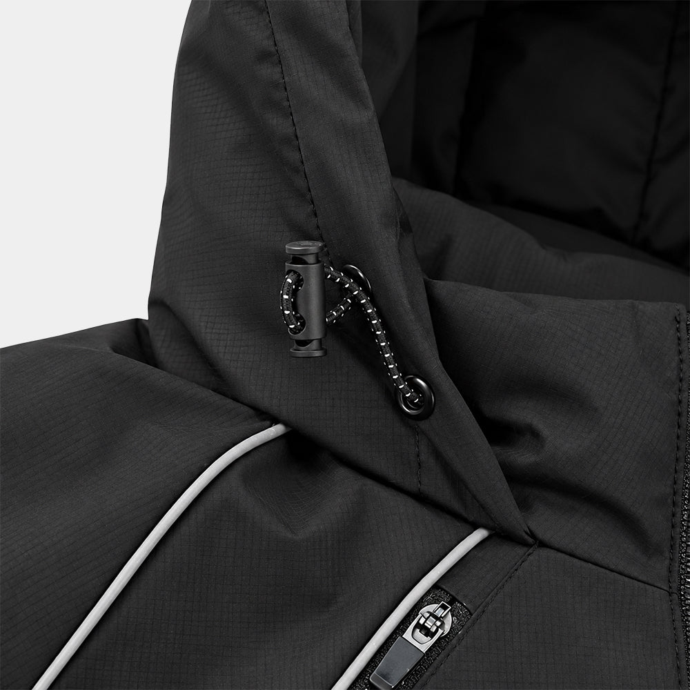 Syna World Vault Puffer Jacket - Black / Reflective