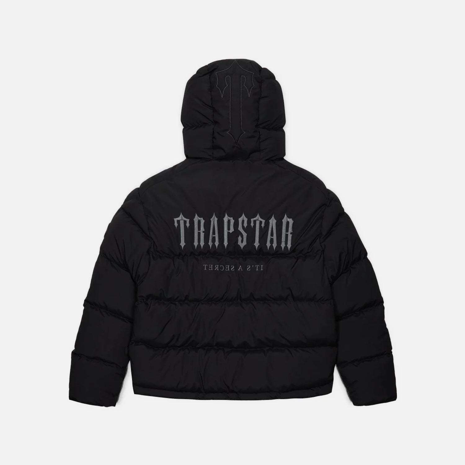 Trapstar Decoded Hooded Puffer 2.0 Jacket - Black