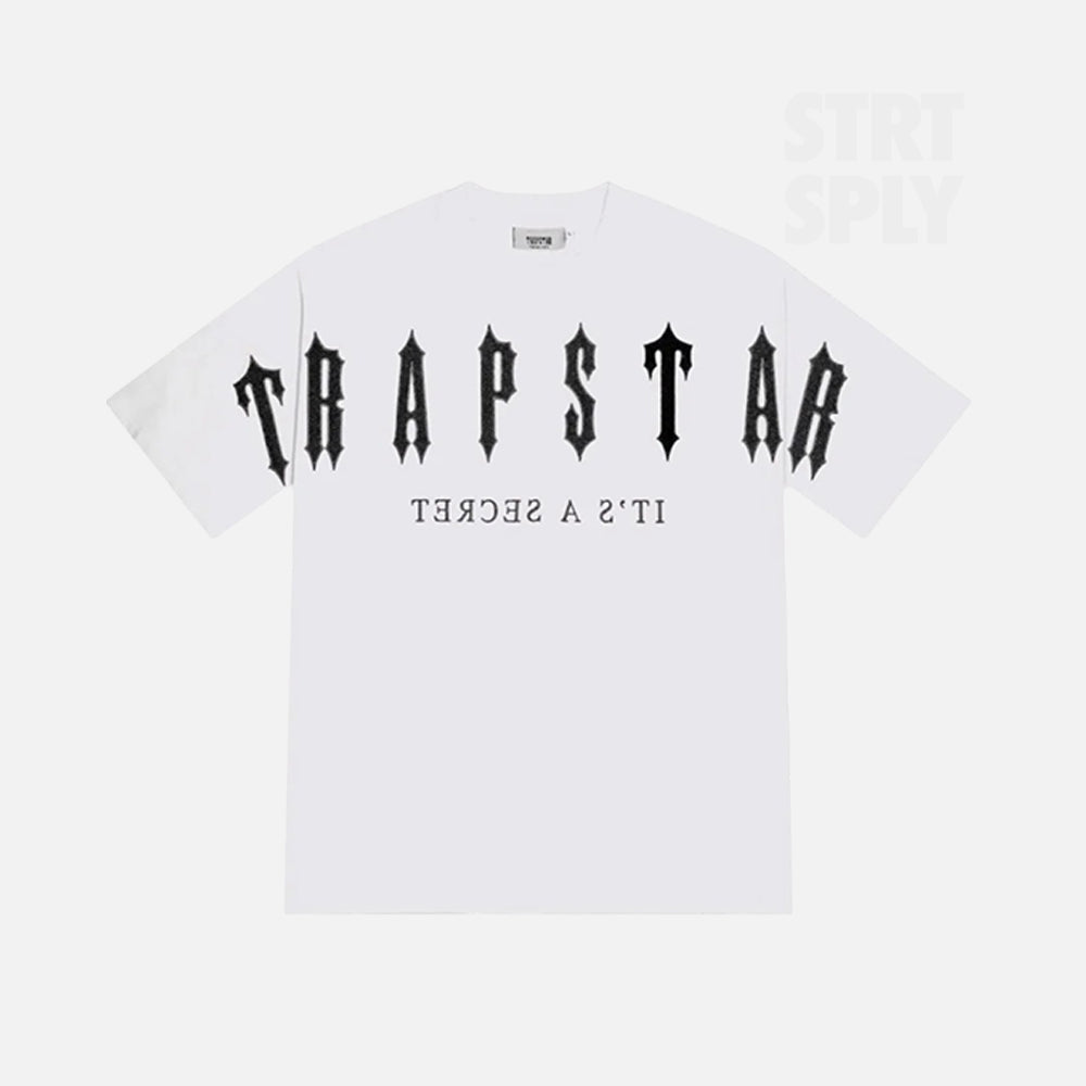 Trapstar Arch Chenille Decoded 2.0 T-Shirt - White