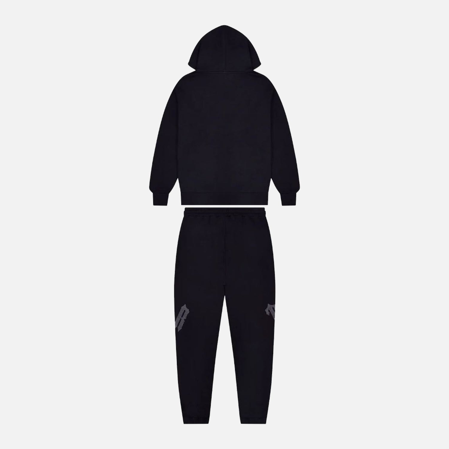 Trapstar Irongate Arch Chenille 2.0 Hooded Tracksuit - Black / Ice Blue