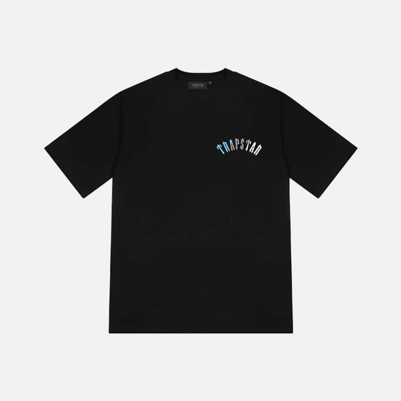 Trapstar Irongate Arch It's A Secret T-Shirt - Black / Teal