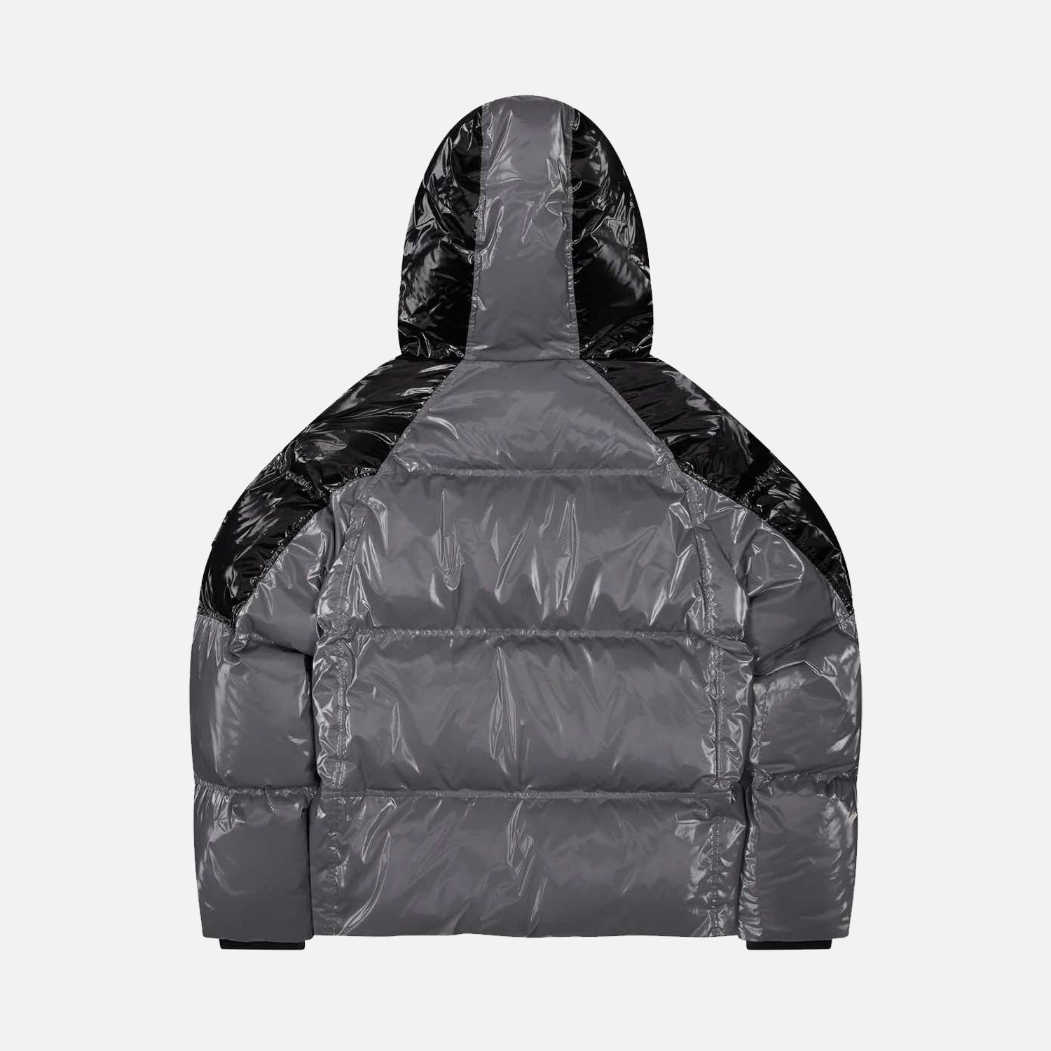 Trapstar Irongate T 2-Tone Puffer Jacket - Black / Grey