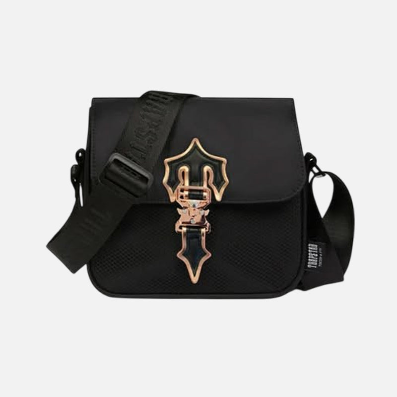 Trapstar x Central Cee Irongate T Messenger Bag 1.0 - Black / Rose Gold