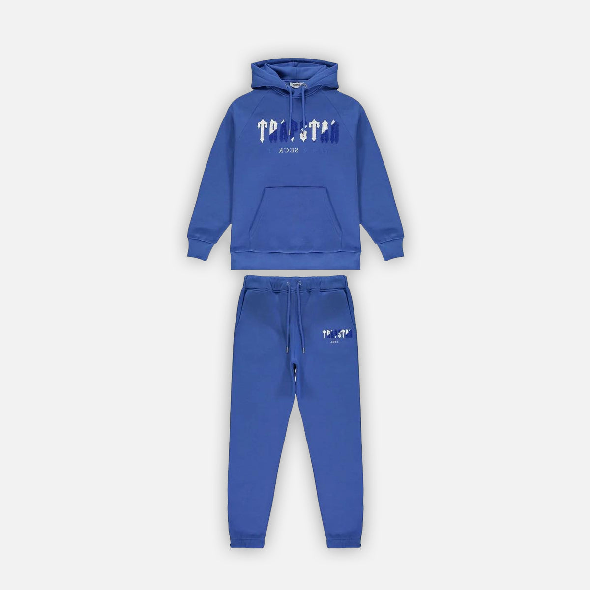 Trapstar スタジャン Dazzling Blue/Off White Trapstar Chenille Decoded 2.0 Hooded Tracksuit Dazzling Blue