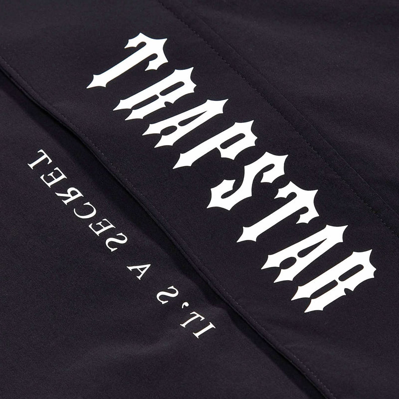 Trapstar Decoded Tech Windbreaker - Black