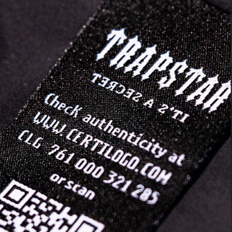 Trapstar Decoded Tech Windbreaker - Black