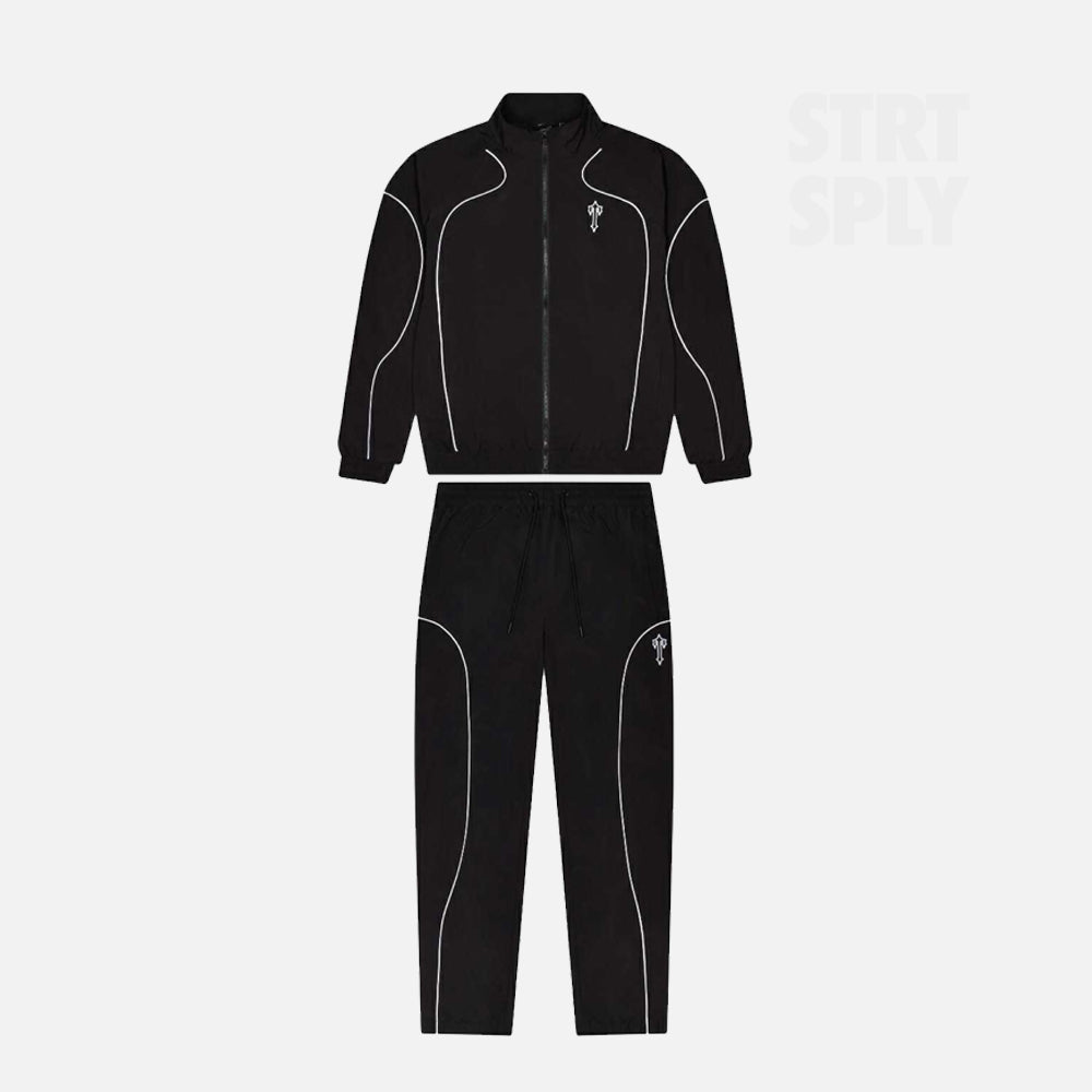 Trapstar Foundation Shell Tracksuit - Black