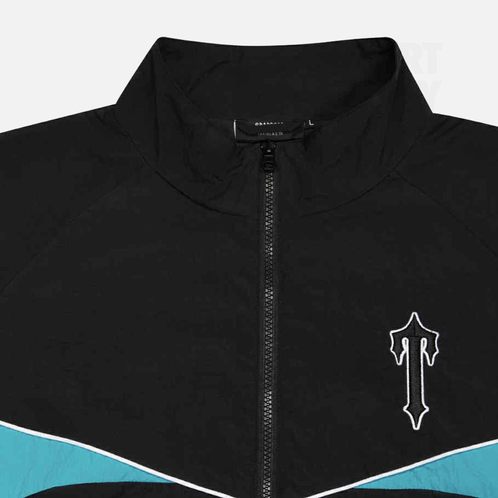 Trapstar Irongate Shell Tracksuit - Black / Teal