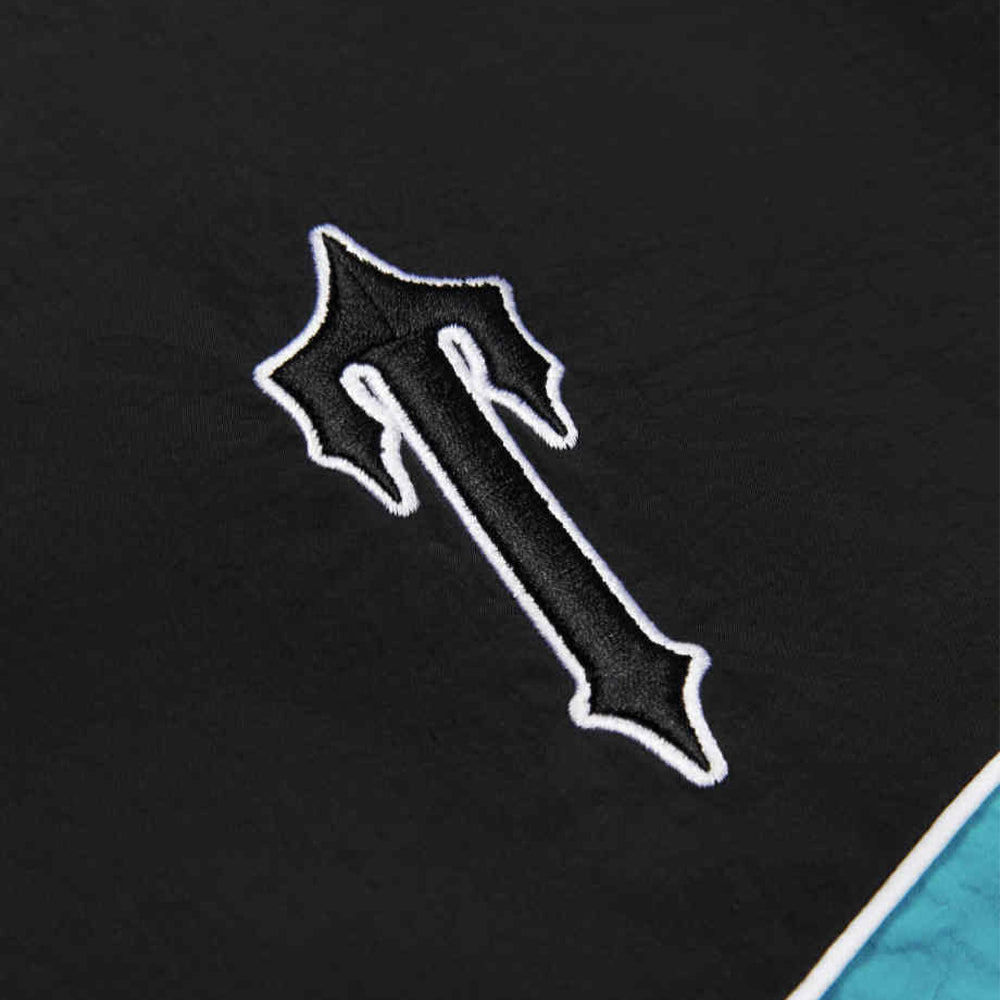 Trapstar Irongate Shell Tracksuit - Black / Teal