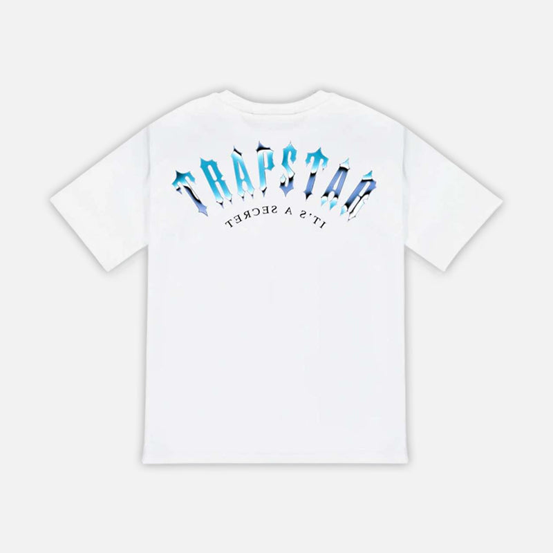 Trapstar Irongate Arch It's A Secret T-Shirt - White / Chrome