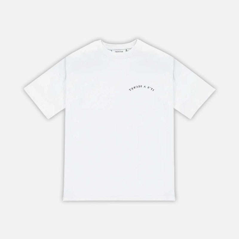 Trapstar Irongate Arch It's A Secret T-Shirt - White / Chrome